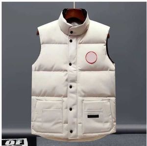 2024 Designer Down Vest Pocket Jackets Parkas Long Sleeve Zipper Badges Men Downs Casual Coat Canadian Goose Tops Outwear Multiple Colourlil2