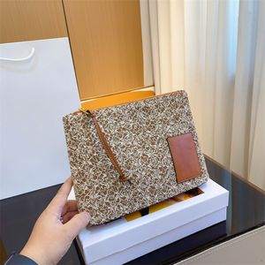 디자이너 핸드백 새로운 벤토 가방 아나그램 토트 백 캔버스 낙서 낙서 jacquard 패턴 핸드 헬드 지갑 클래식 다기능 어깨 겨드랑이 백