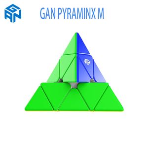 매직 큐브 간 피라민 넥스 향상된 UV 마그네틱 마법 속도 큐브 간 피라미드 3x3 전문 피트 장난감 큐보 마술 퍼즐 가운 타이머 231019