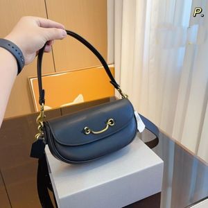 2023 new 10A saddle bag, messenger bag, crossbody bag, carriage logo girl must-have high quality classic fashion designer shoulder gift box packaging Ccaaa 23CM