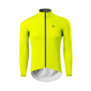 Giacche da ciclismo 7MESH Giacca da ciclismo invernale da uomo antivento impermeabile sottile leggera manica lunga da corsa giacca a vento prezzo basso 231018