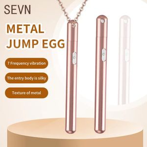 Vibratoren Mini Bullet Vibrator für Frau Jump Egg Halskette Massagegerät Charge GSpot Dildo Klitoris Stimulator Sexspielzeug Erwachsene 231018