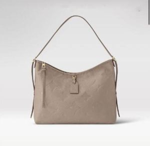 Carryall MM PM All Umhängetasche Khaki Farbe Hobo Emprainte Leder 2023SS Einkaufstasche mit Reißverschlussbeutel Frauen Designer Leder Carry All Crossbody 10A Top