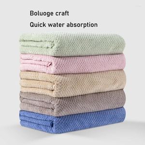 Towel 70X140CM Female Khaki Coral Velvet Bathtowel Home Bathroom El SPA Super Absorbent Male Pineapple Big Bath 80X160CM Kids