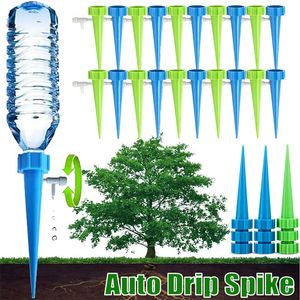 Equipamentos de rega Auto Ajustável Gotejamento Spike Garrafa de Água Sistema de Irrigação Auto Gotejador Dispositivo Automático Planta Interior Flor Estufa Jardim 231019