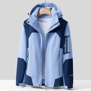 Jaquetas masculinas marca leve impermeável à prova de vento jaqueta capa de chuva ao ar livre com capuz zíper blusão feminino casaco esportes