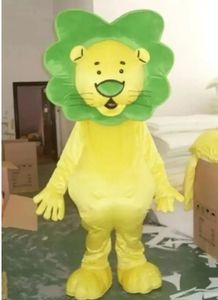 Fabriksförsäljning Hot Lion Mascot Costumes Adult Size Bear Cartoon Costume Högkvalitativ Halloween Party