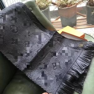 Shawls knit scarf set for men women winter wool Fashion designer cashmere shawl Ring luxury plaid check sciarpe echarpe homme