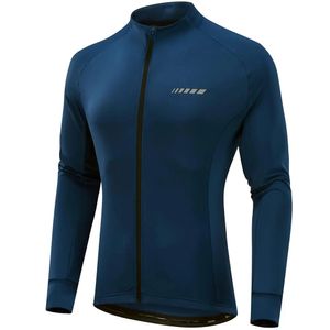 Cykeljackor Mäns vintercykling tröja fleece termiska långa ärmar cykeljacka full zip mtb cykeltröjor kallt väder kappa väderbeständig 231018