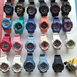 Style Dual Display Sports Watches Digital Watch Multifunction Women Wristwatch