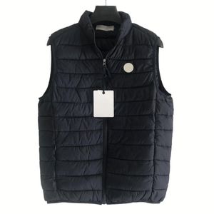 23ss Moda invernale Gilet da uomo Capispalla leggero Cappotti maschili Caldo gilet senza maniche Cappotto antivento Outdoor Classico Casual Calore Cappotto invernale Abbigliamento uomo