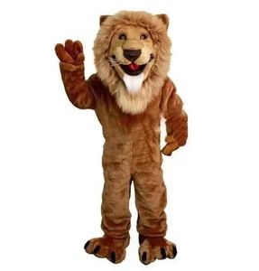 Factory sale Halloween Lion Mascot Costumes Adult Size bear cartoon costume high quality Halloween Party