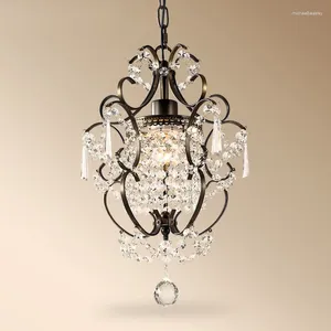 Lâmpadas pendentes lustre de cristal moderno lustre loft lustres candelabros de lampara colgante quarto luminária luz