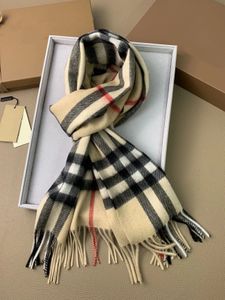 Sciarpa di cashmere Sciarpe di design inverno Uomo acarf Sciarpe di scialle morbide e spesse di qualità da donna Sciarpa di moda Foulard di 4 stagioni di lusso Scatola originale sciarpe invernali da donna