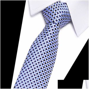 Neck Ties Silk Tie 7.5 Cm Floral Necktie High Fashion Plaid Ties For Men Slim Cotton Cravat Neckties Mens Gravatas 220506 Fashion Acce Dhpmj