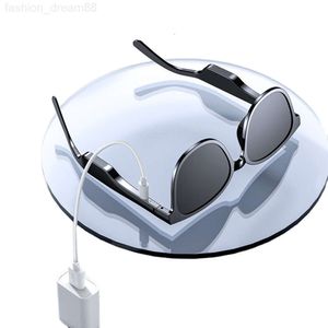 Moda óculos óculos na moda acetato polarizado música áudio inteligente bluetooth óculos de sol óculos de sol