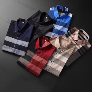 Luxury Designer Men's Shirts Fashion Casual Business Social And Cocktail Shirt Brand Spring Autumn Slimming The Most Fashionable Clothing M-3XL
