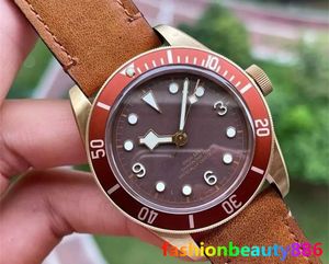 U1 AAA Black Bay Quality Watches Ceramic Bezel Swiss Watch Bronze Series Automatisk mekanisk Sapphire Luminous Geneve Watches Män stor Dial Gift Montre de Luxe