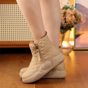 Top Boots Snow Women's Winter New Korean Fashion Thick Sole Shoes Plush Thicked