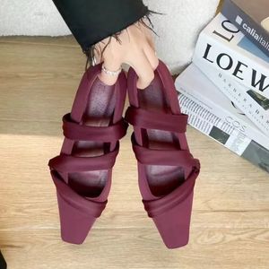 Dress Shoes Designer Flats Casual Sandals Women Square Toe Summer Walking Ballet Dance Sport Loafers Running Zapatos 231019