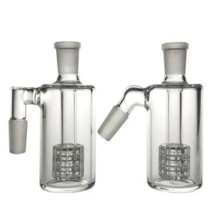 Glass Ash Catcher 14mm 18mm 45 tum Mini Hookah Glass Bong Water Catchers Thick Pyrex Clear Bubbler Ashcatcher 45 90 graders IPQLR