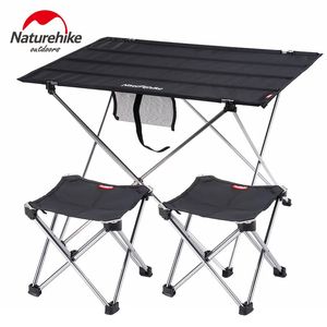 Camp Furniture Camping Table Collapsible Portable Roll Up Outdoor Foldable Fishing Table Ultralight Aluminum Folding Picnic Table 231018