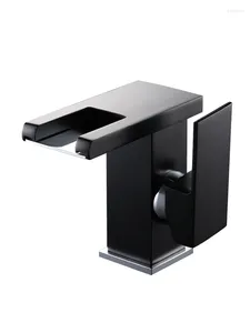 Badezimmer-Waschtischarmaturen, LED-Tricolor-Sensing-Wasserhahn für Deluxe-Waschbecken