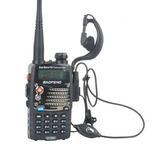 Walkie Talkie BAOFENG walkie talkie UV-5RA VHFUHF Dual band 5W 128CH portátil FM rádio bidirecional com fone de ouvido 231018