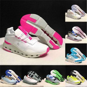 Beyaz nova kadınlarında yüksek kaliteli inci bulut oncloud nova koşu ayakkabıları 2023 platform spor ayakkabıları dhgate pembe bulutlar pon cloudsster ayakkabı trai