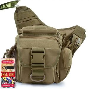 Mochila Militar Tática Bolsa de Ombro 900D Oxford Homens Saco de Câmera Ao Ar Livre para Escalada Camping Pesca Trekking Molle Army Bag 9 Cores 231018