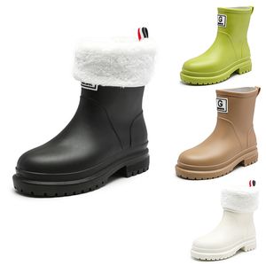 Designerstiefel Martin Stiefel Martin Männer Frauen Turnschuhe schwarz grün Leder kurze Stiefeletten Winter Schnee Outdoor warme Schuhe