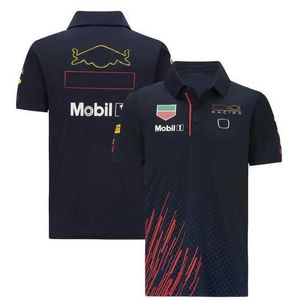 Camisetas masculinas F1 Fórmula 1 Camisetas Competição Audiência Camiseta Equipe Polo Camisa Verstappen Estilo de Corrida Roupas de Trabalho Camisetas de Equitação U6qn2273