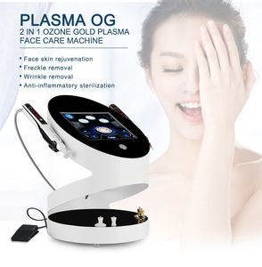 OEM ODM Portable Anti-Aging Beauty Salon Ozone Plasma Skin åtdragning Ansiktsskrinka Minska ögonväska Borttagning Aging Spot Wrinkle Dispelling Center