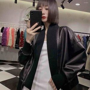 Women's Leather Jacket High Quality Genuine Sheepskin Coat Female Spring Autumn Clothing Real Jackets Women Chaqueta2023