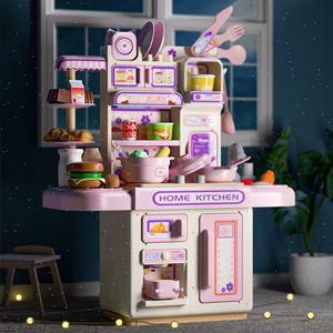 Cucine Gioca Cibo 36 cm Casa da gioco per bambini Cucina Set di giocattoli Puzzle Interazione Amore Formazione pratica Mini Baby Simulazione Ragazza Cucina Ragazzo Regali 231019