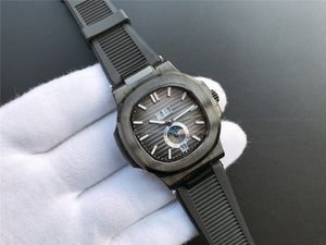 Patekphilippe mass assistir 40mm Master Mechanical Wristwatch Sapphire Moda clássica Aço inoxidável Banda de relógio a água de luxo Phm005