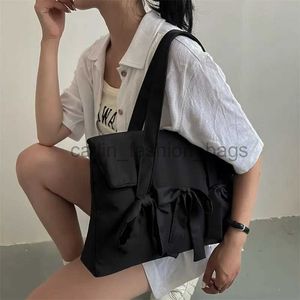 Shoulder Bags Richme Fashion Laptop Women 2023 New Design Ladies Solid Nylon Daily Individuality Bow Bolso Mujer Shopperscatlin_fashion_bags