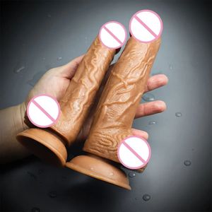 Vibratori Realistico Dildo enorme per donna Ventosa Pelle morbida Sensazione Pene Giocattolo sexy Masturbatore femminile Giocattoli anali vaginali Adulto 18 231018