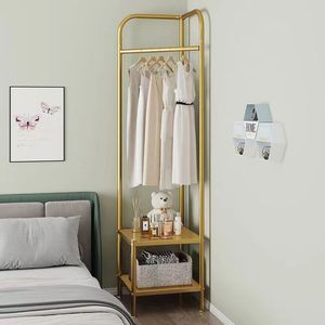 5-5 layer simple coat hanger New multi-layer storage light luxury corner coat hanger Floor bedroom corner