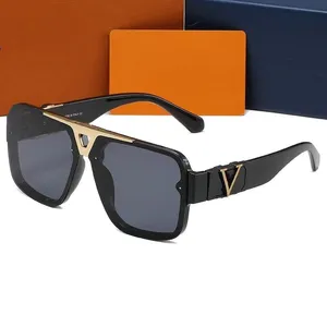 Luxuriöse Designer-Sonnenbrille für Herren, Damen, Herren, cooler Stil, heiße Mode, klassische dicke Platte, quadratischer Rahmen, Herren-Sonnenbrille, Designer mit Originalverpackung