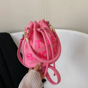 Evening Bags The Bucket Bag Designer Crossbody for Women Brand Luxury Sling Shoulder Handbags Female Leather Small Tote Bolsa Sac 231018