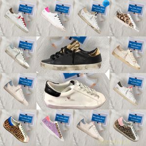 Shoes Gooses Designer Italy Brand Women High-quality Goldenss Superstar Sneakers Sequin Classic White Do-old Dirty Super star Man luxury Fashion Casual Shoe Men