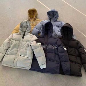 2023compagnie Modemantel Luxus Französische Marke Herrenjacke Einfacher Herbst und Winter Winddicht Leichter Langarm-Graben Stones Island Wcq2