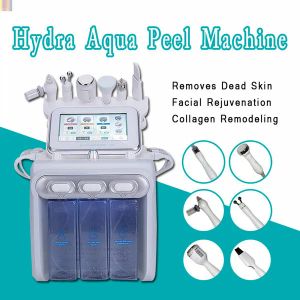 6 in 1 hydrabeauty Idrogeno Ossigeno Hydrobeauty Dermoabrasione Hydra Peel Scrubber per la pelle del viso Microdermoabrasione Bellezza del viso Detergente profondo