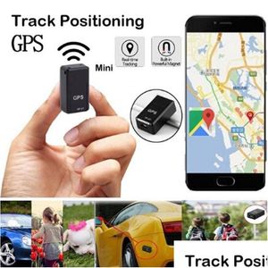 Smart Mini GPS Tracker Lokalizator samochodów Mocne w czasie rzeczywistym Magnetyczne urządzenie do motocykla Motorcycle Truck Dzieci nastolatki Dostawa upuszcza
