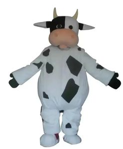 La mascotte dei bovini da latte di Halloween di vendita in fabbrica costumi la festa di Halloween di alta qualità del costume del fumetto dell'orso di formato adulto