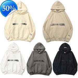 Tipo de espessamento Hoodies dos homens Moletons Hoodie Designer Roupas Casais Pulôveres Mulheres Top Quality Plus Velvet Winter Warmer Oversized Jumpers de alta qualidade