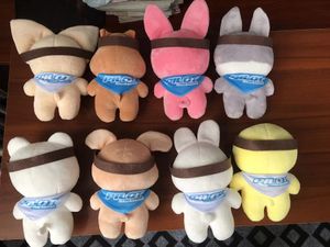 Peluche Stray Kids 20 cm Cartoon Peluche Peluche Bambola Bbokari Leebit Lupo Chan Puppym Regalo per bambini