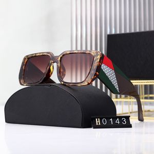 Дизайнерские солнцезащитные очки с каналом, роскошные модные женские мужские солнцезащитные очки с квадратным ромбовидным солнцезащитным козырьком в форме кристалла, солнцезащитные очки с полным пакетом 0143