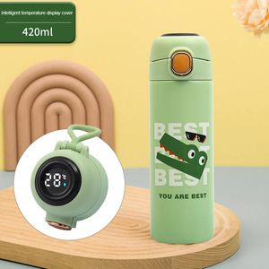 Water Bottles Thermal BottleCartoon Bounce Cup 316 Stainless Steel Inner Vacuum Insulation Handle Children's